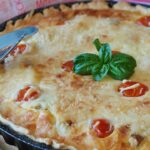 Recette de quiche au thon & tomates