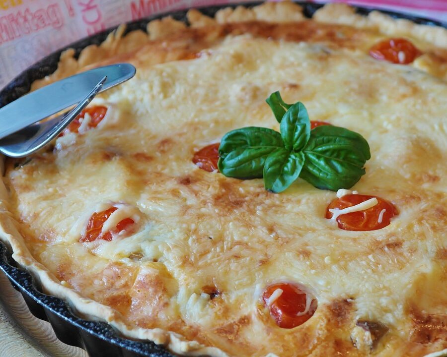 Recette de quiche au thon & tomates