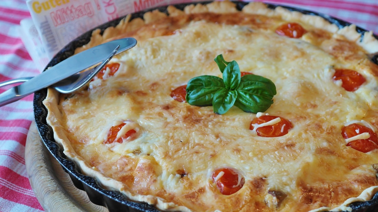 Recette de quiche au thon & tomates