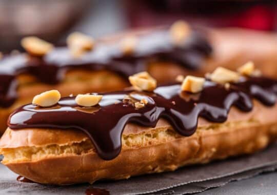 Éclairs au chocolat