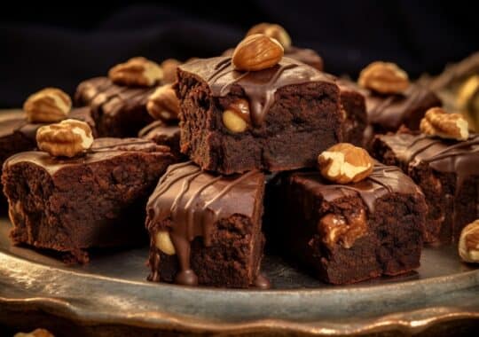 Brownies aux Ferrero Rocher