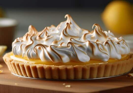 Tarte au citron meringuée