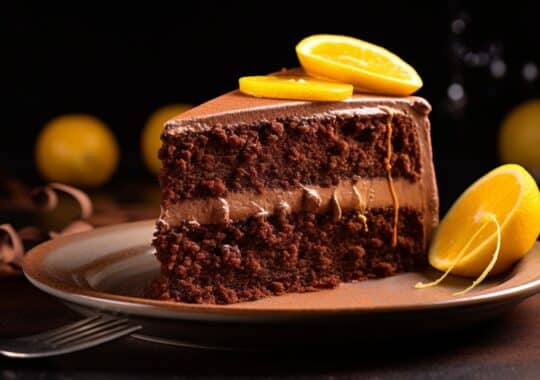 Cake au citron et au chocolat