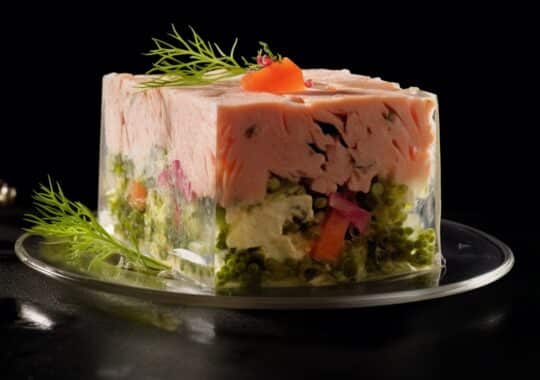 Terrine legumes & poisson