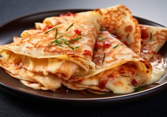 Crêpes gratiné farcies