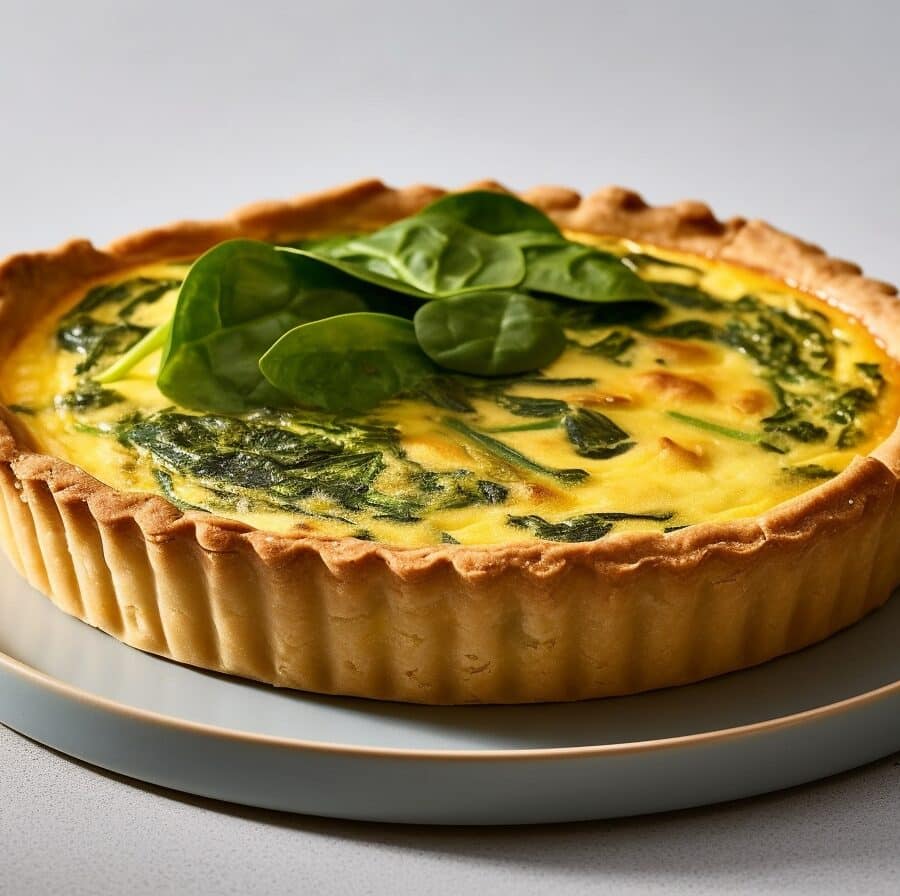 Recette de quiche aux épinards