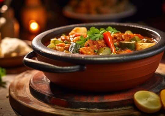 tajine tunisien aux bnadék