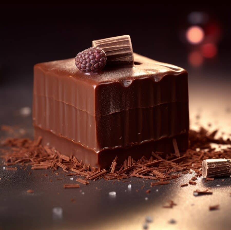 Carré au chocolat