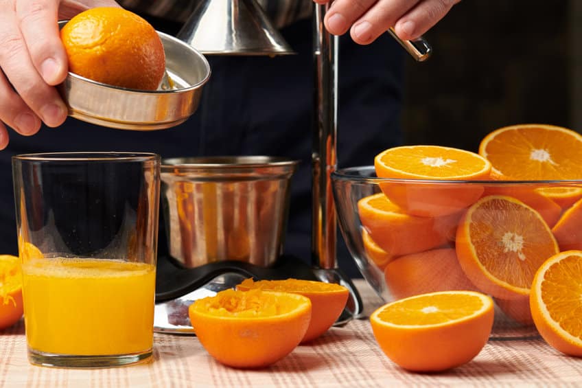 Comment faire du jus d’orange avec une centrifugeuse